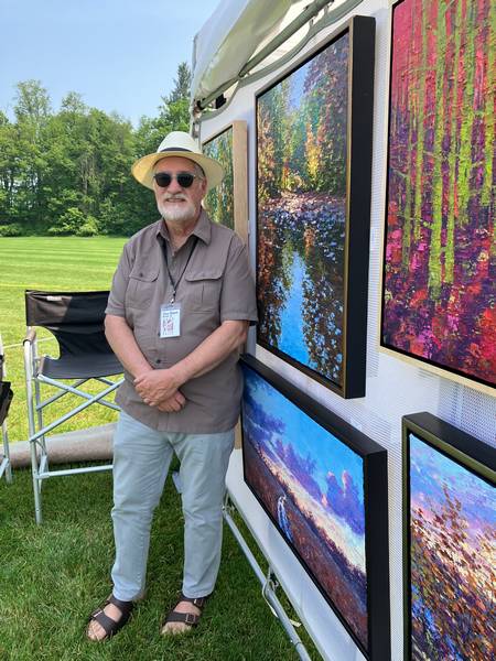 Landscape artist Don Reed.